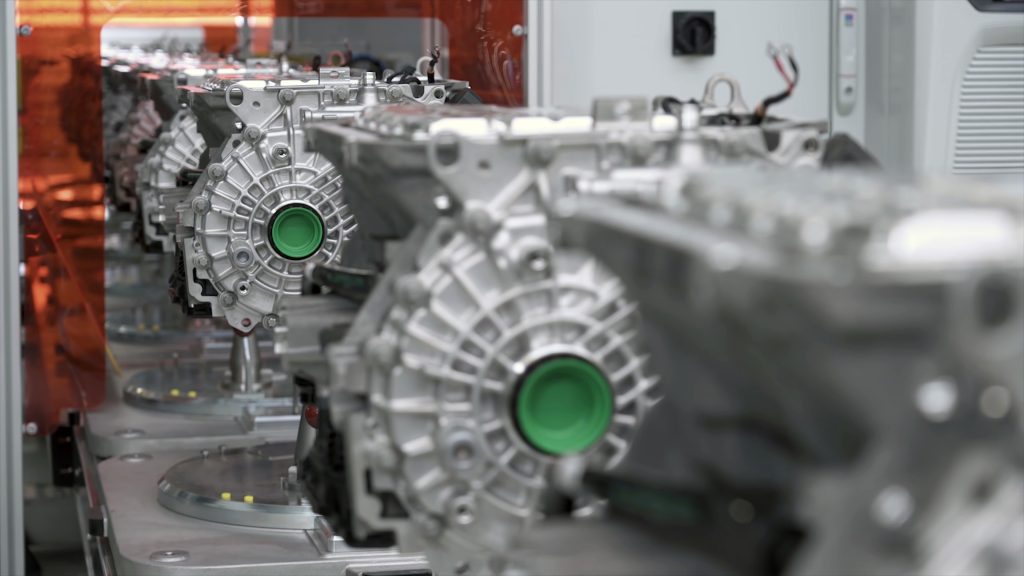 EV motors being produced